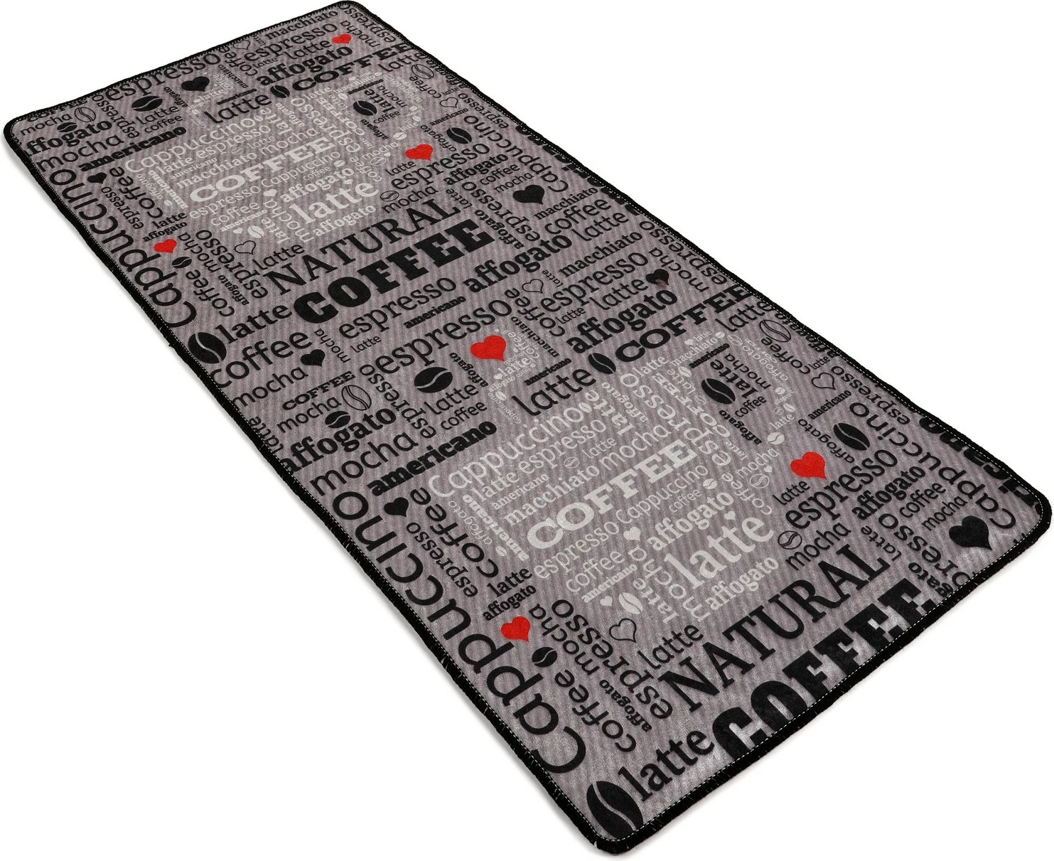 Qilim për korridor, Conceptum Hypnose, Fincan - gri, 60x140cm