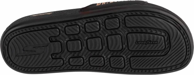 Slide Skechers për meshkuj, të zeza [Madhësia: 41]
