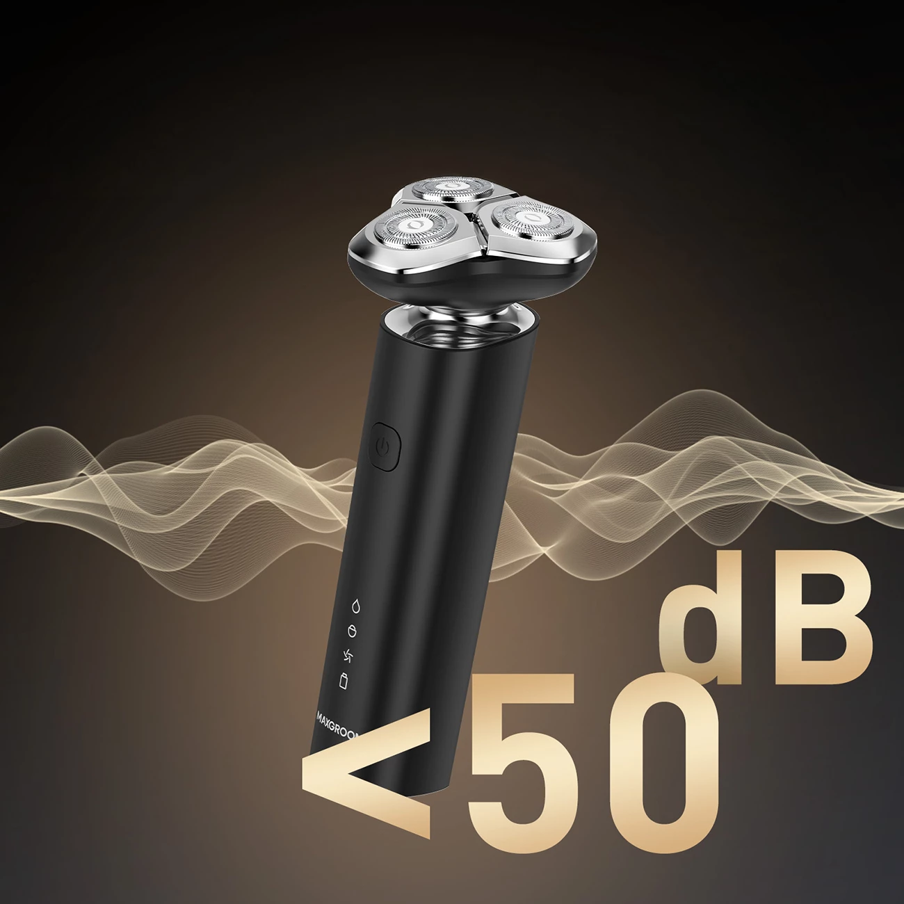 Makinë rroje MAXGROOM M-8012 3-në-1, 600 mAh, IPX7, USB-C, set me aksesorë, e zezë