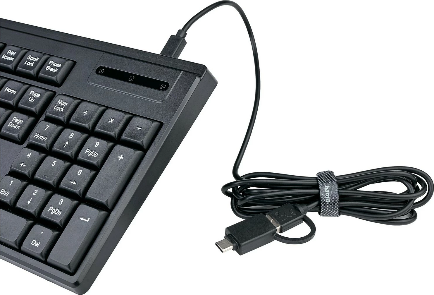 Tastierë Hama CK-100, me kabllo, e zezë