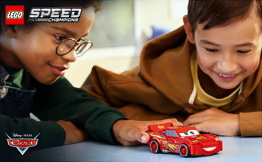 Set ndërtimi LEGO Speed Champions Lightning McQueen 77255, 270 copë, 9+ vjeç, shumëngjyrësh