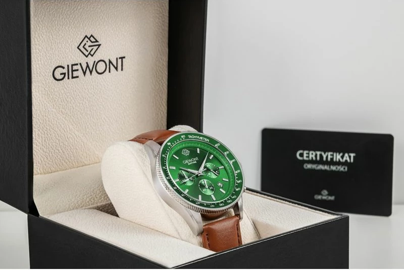 Orë dore për meshkuj Giewont, e gjelbër