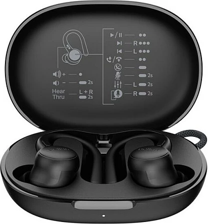 Kufje Belkin Activefit AUC016hqBK, Bluetooth 5.4, ANC, IP54, 36 orë, të zeza