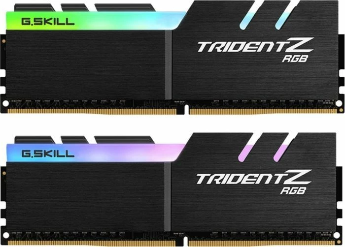 RAM Memorje G.Skill Trident Z RGB F4-3600C16D-32GTZRC 32GB (2x16GB) DDR4 3600MHz CL16 RGB e zezë, set 2 copë