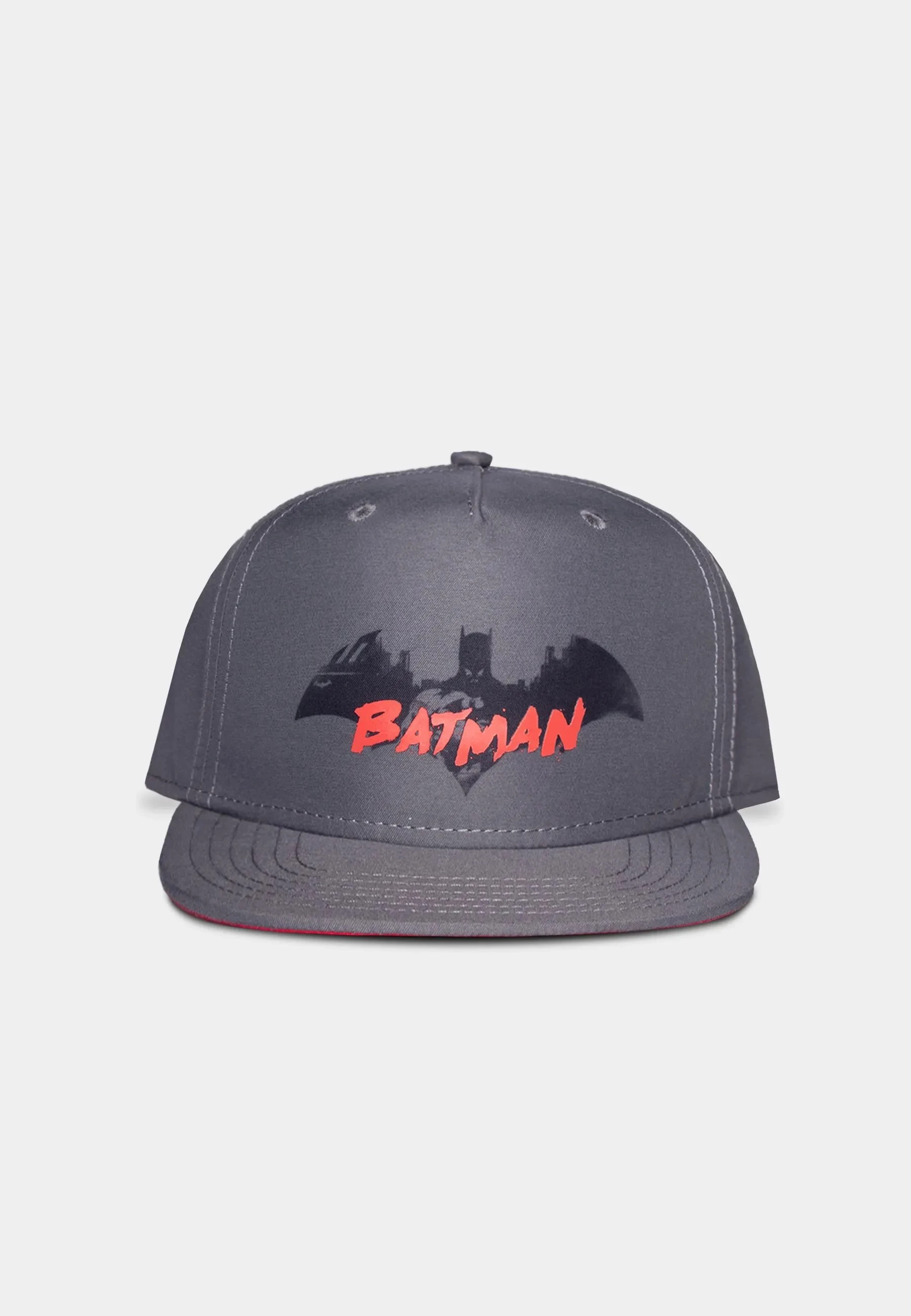 Kapele snapback Difuzed Batman për djem, e rregullueshme, gri