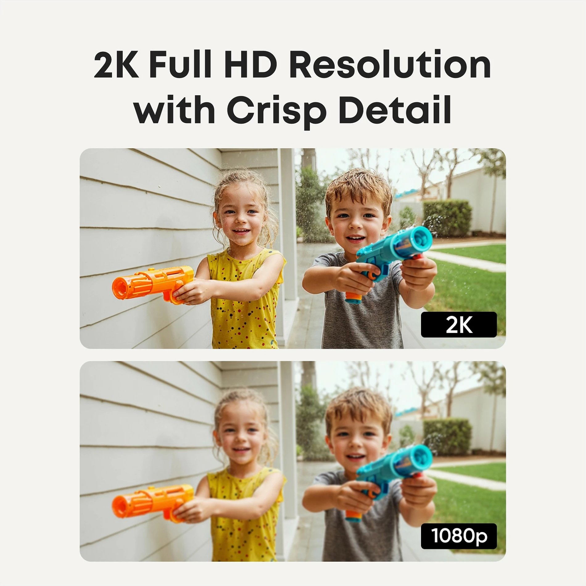 Zilë dere me kamerë EUFY C31 2K, MicroSD 32GB, e zezë