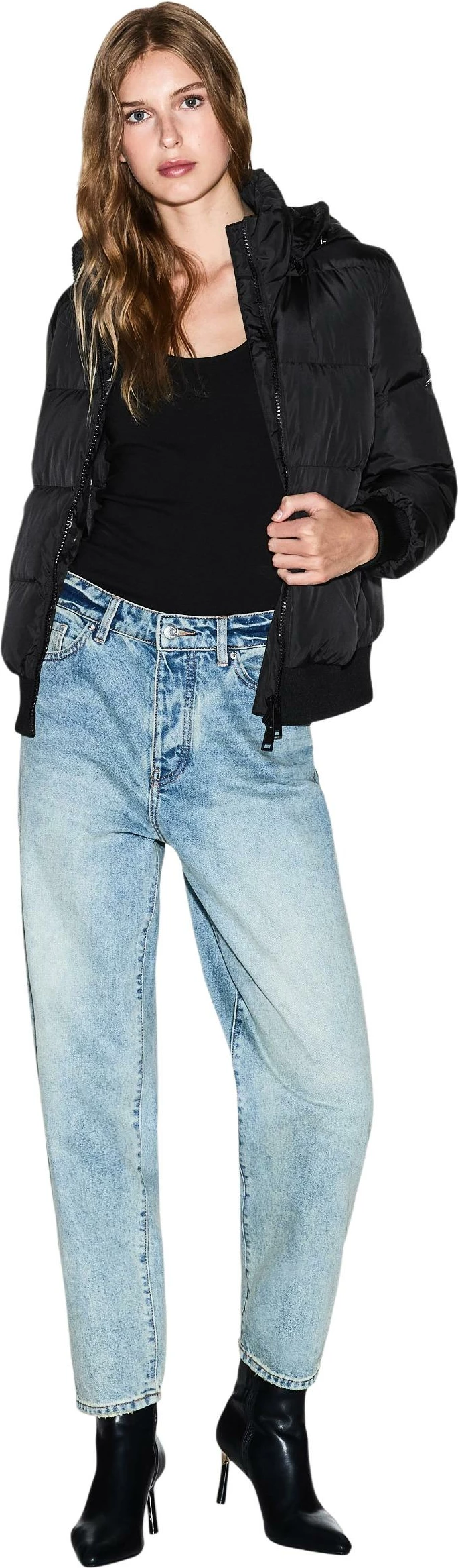 Jakne për femra Armani Exchange XW000228 AF12286, e zezë [Madhësia: XL]