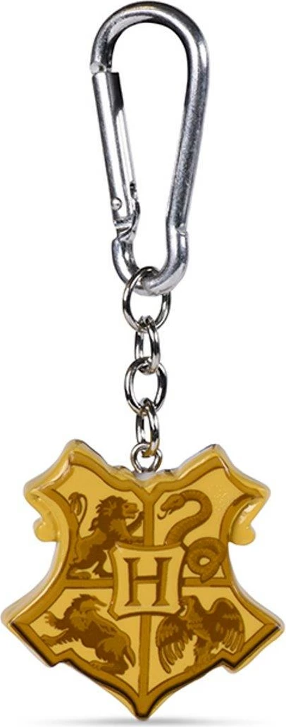 Varëse çelësash Pyramid Harry Potter Hogwarts Crest 3D, ari