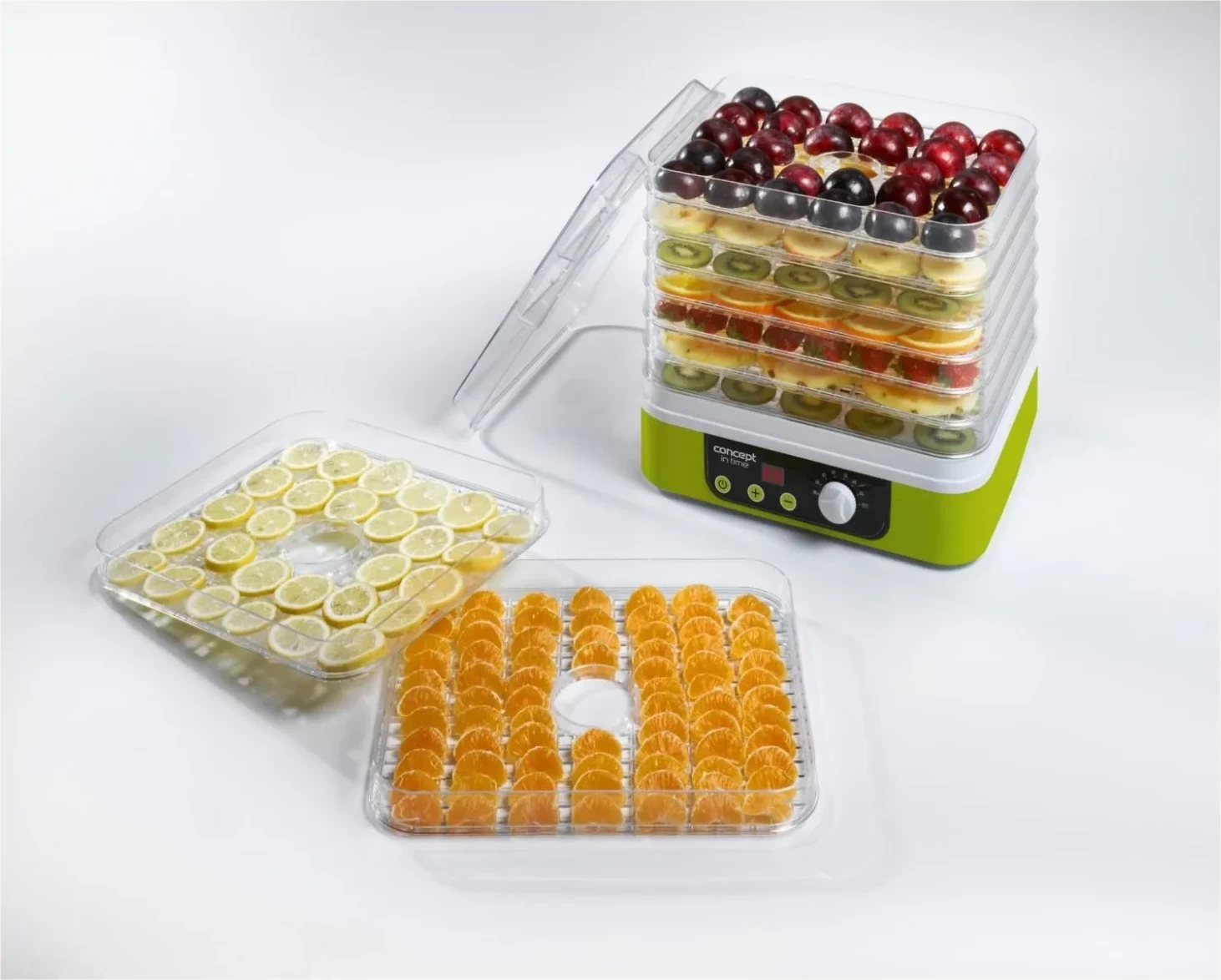 Tharëse ushqimi Concept SO1060, 9 sita, plastikë, e gjelbër