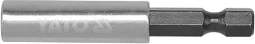 Mbajtës magnetik bitësh Yato YT-0465 60mm 1/4\" (1 copë)
