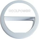 Ringlight për celular Realpower, LED, 36 drita, 8.5 cm, gri