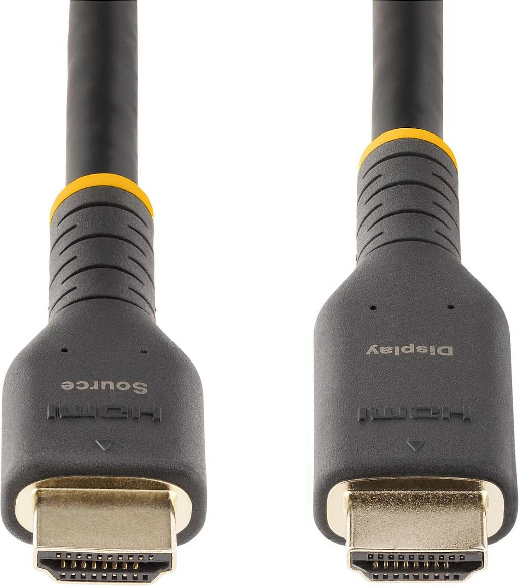Kabllo HDMI aktive StarTech RH2A-10M-HDMI-CABLE, 10m, HDMI 2.0, 4K@60Hz, HDR10/ARC, e zezë
