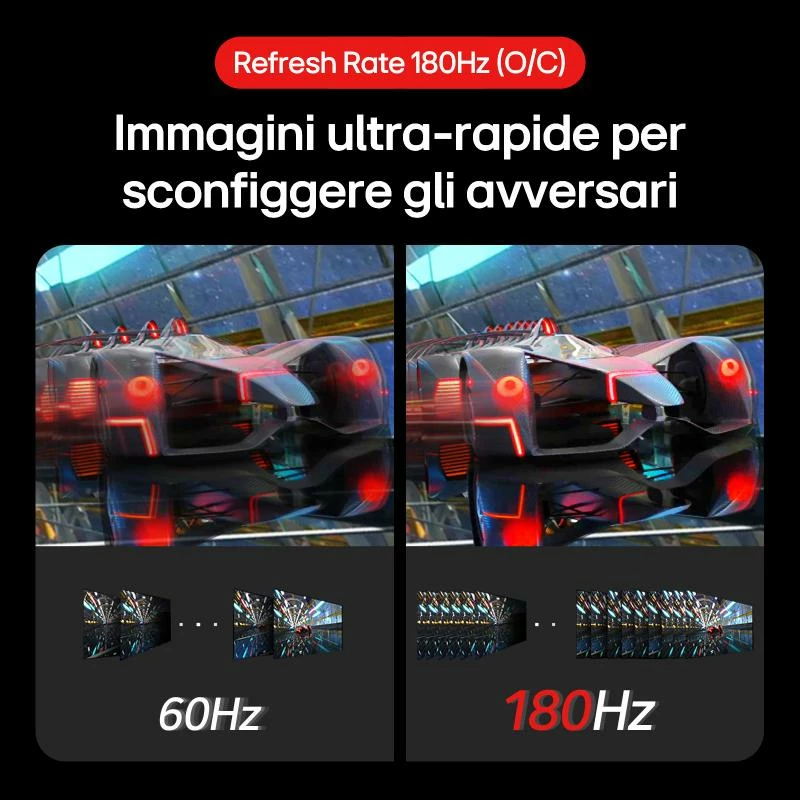 Monitor gaming LG UltraGear 24GS60F-B 24GS60FB 24", Full HD, 180Hz, IPS 1ms, G-SYNC, e zezë