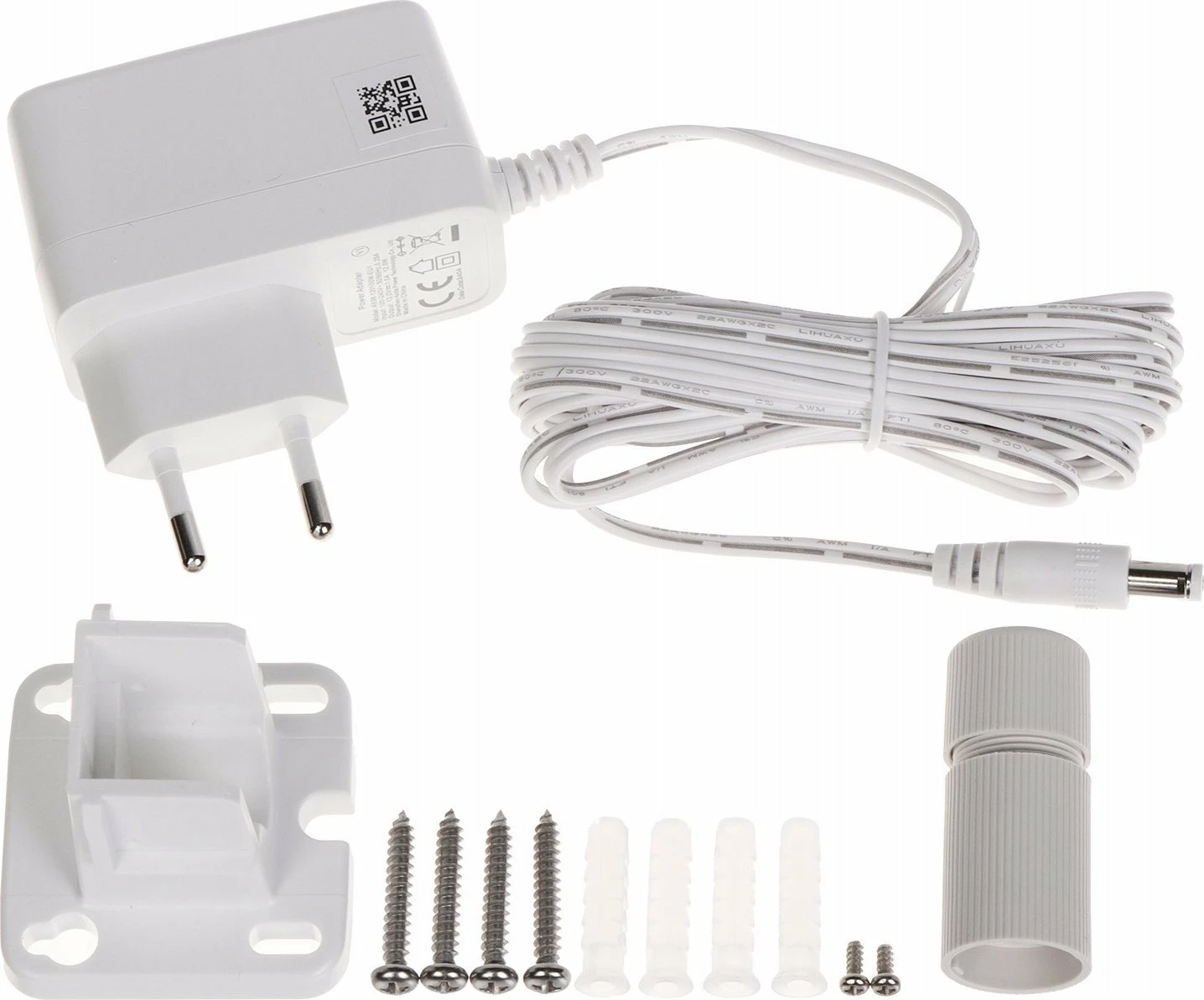 Kamerë sigurie IP Wi‑Fi Dahua P3AE-PV Picco A2 3MP 4mm IP66 me audio dy-drejtimësh, e bardhë, me set montimi