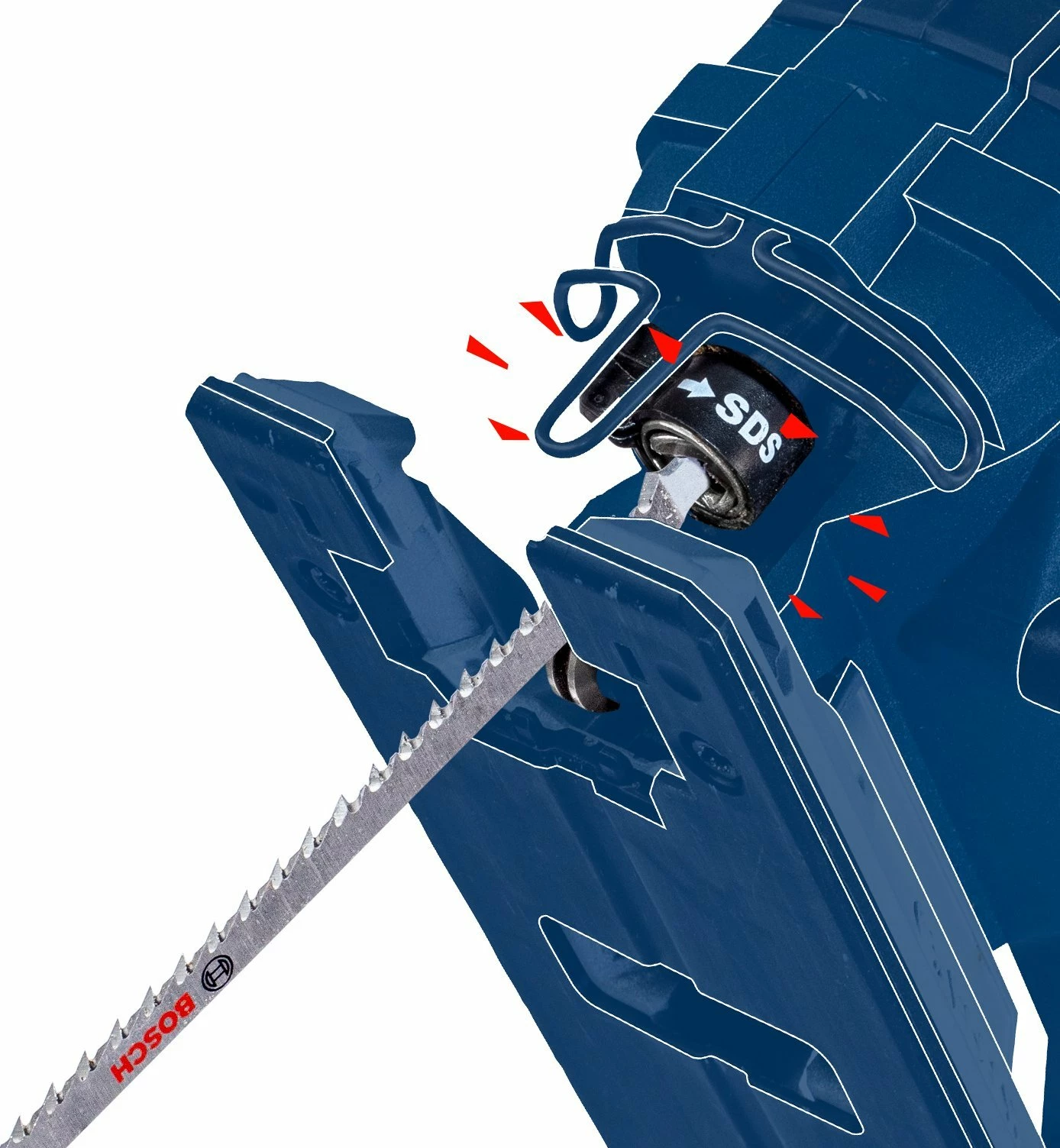 Teh sharrë për xhigso Bosch EXPERT Fiber Plaster T 141 HM, karbid (T-shank), 3 copë