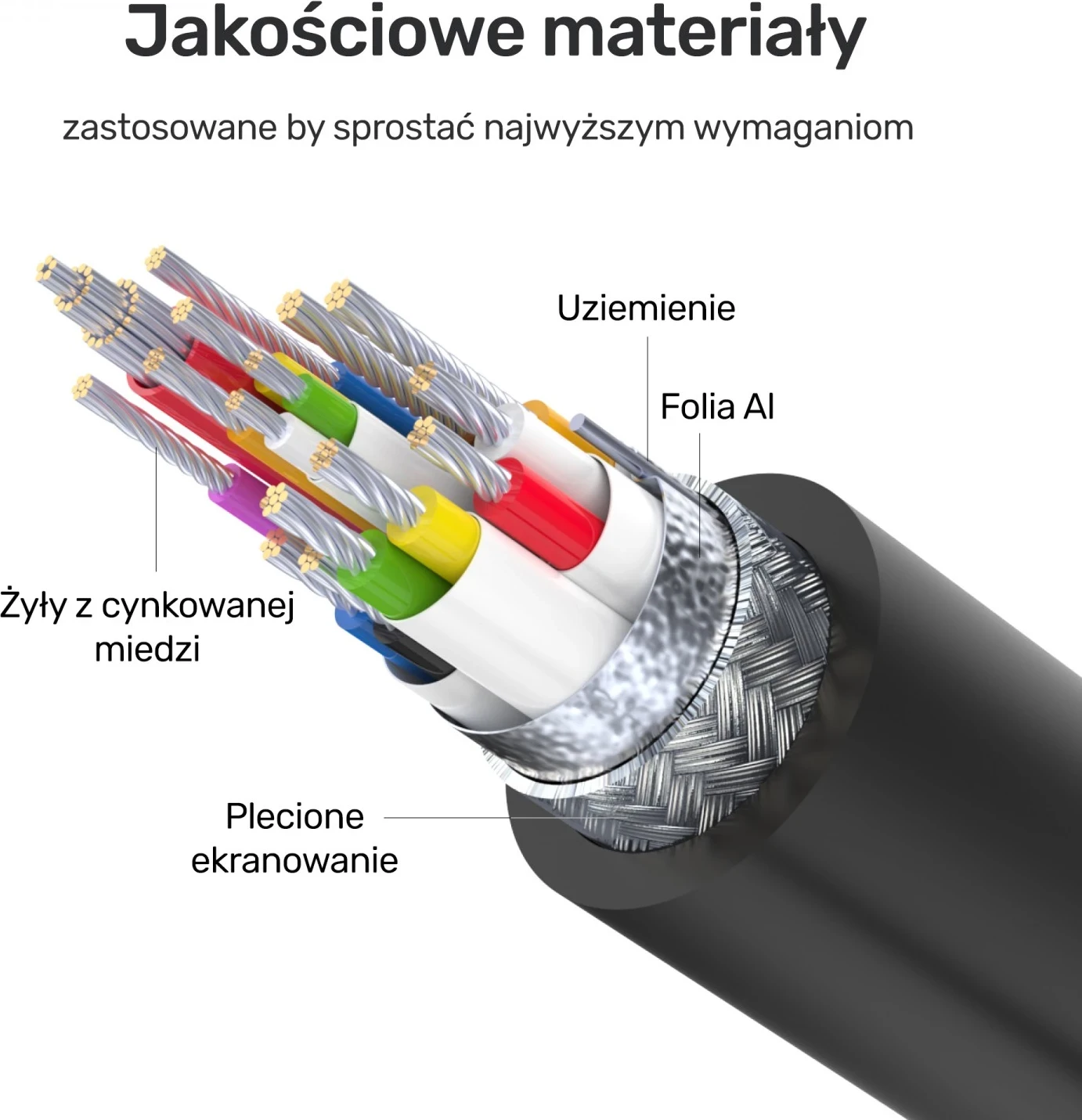 Kabllo zgjatëse Unitek USB-C 10Gbps 4K, PD 100W, 1 metër, e zezë