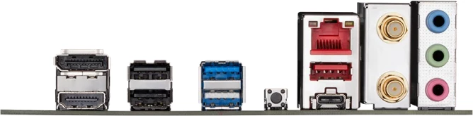 Pllakë amë GIGABYTE H610I, LGA1700, DDR5, mini-ITX, SATA3, DP, USB 3.2 Gen1, e zezë/gri