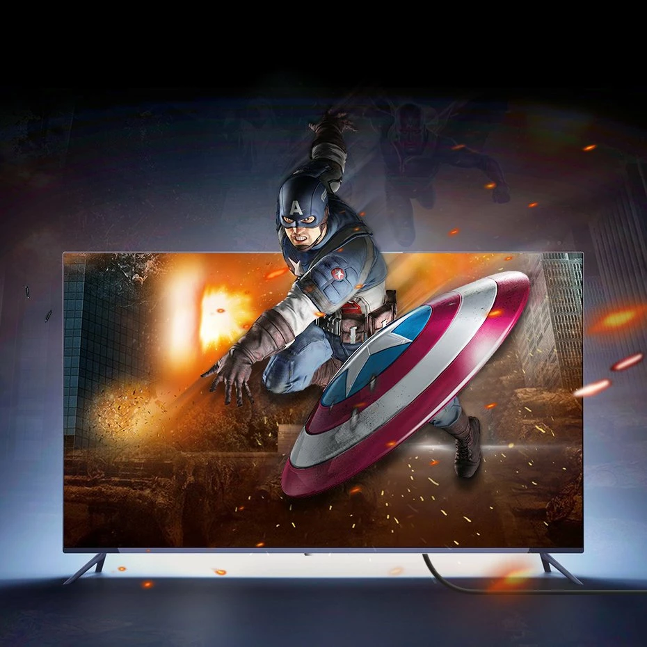 Kabllo HDMI Ugreen HD104 10110, 10 m, 4K, E zezë