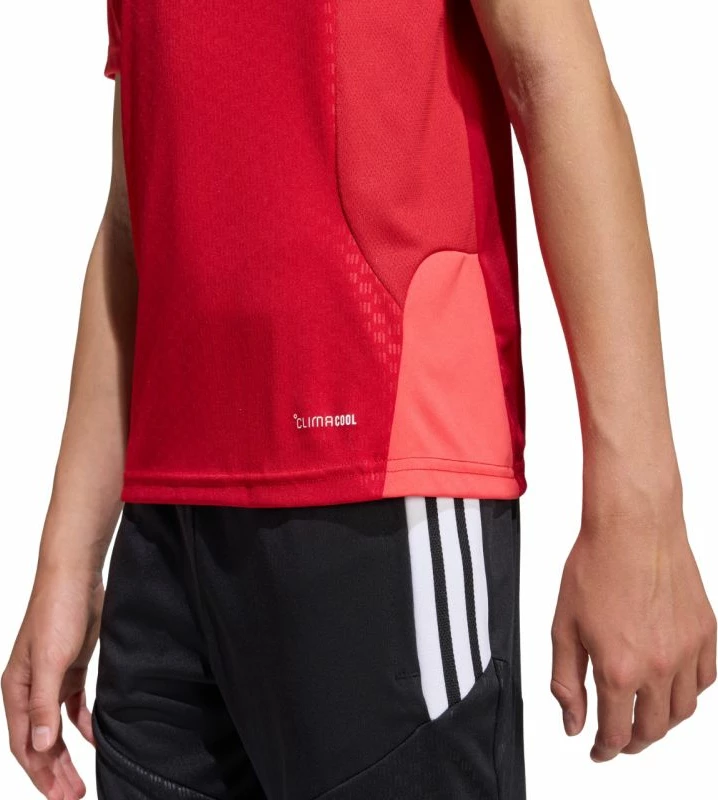Maicë për fëmijë adidas Tiro 26 Competition Training, e kuqe