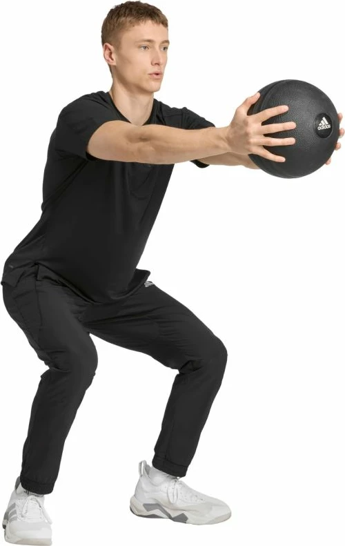 Pantallona sportive për meshkuj adidas Tech Apparel JM8135, të zeza [Madhësia: L]
