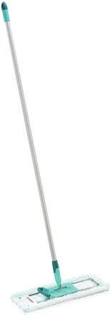 Mop Leifheit 55045 për pastrim të lagësht, mikrofibër, dorezë alumini, Blu/Gjelbër