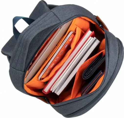 Çantë shpine për laptop RIVACASE 7761, 15.6\" + xhep për tablet 10.5\", gri e errët