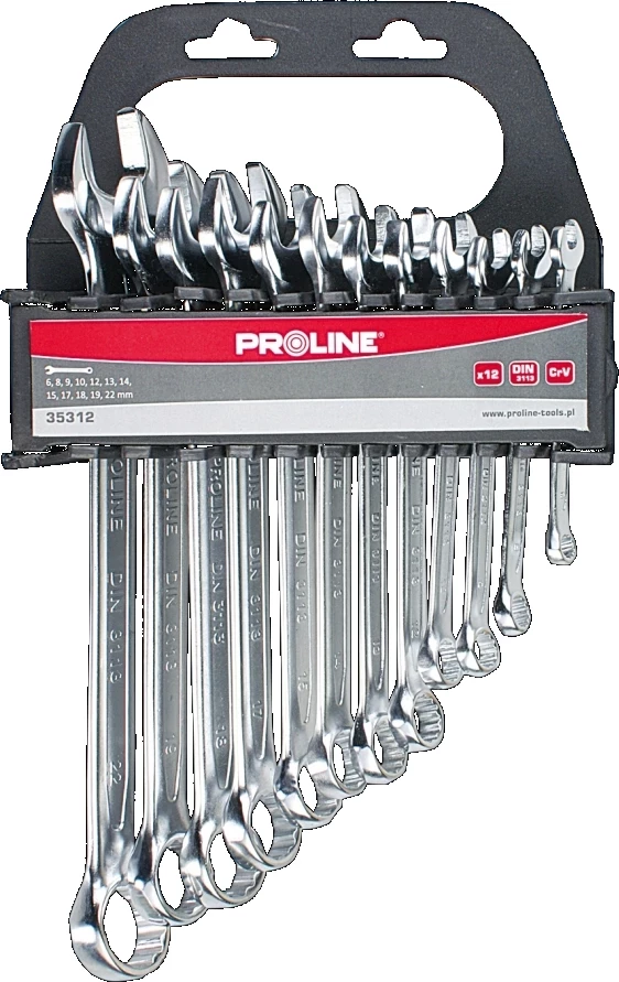 Set çelësa kombinim PROLINE 35306, 6 copë, 6-17 mm