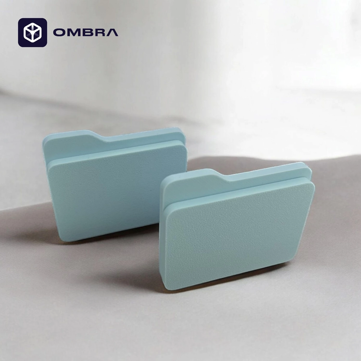 Folder dekorativ, mbajtëse për "SD Card dhe micro SD", e kaltërt