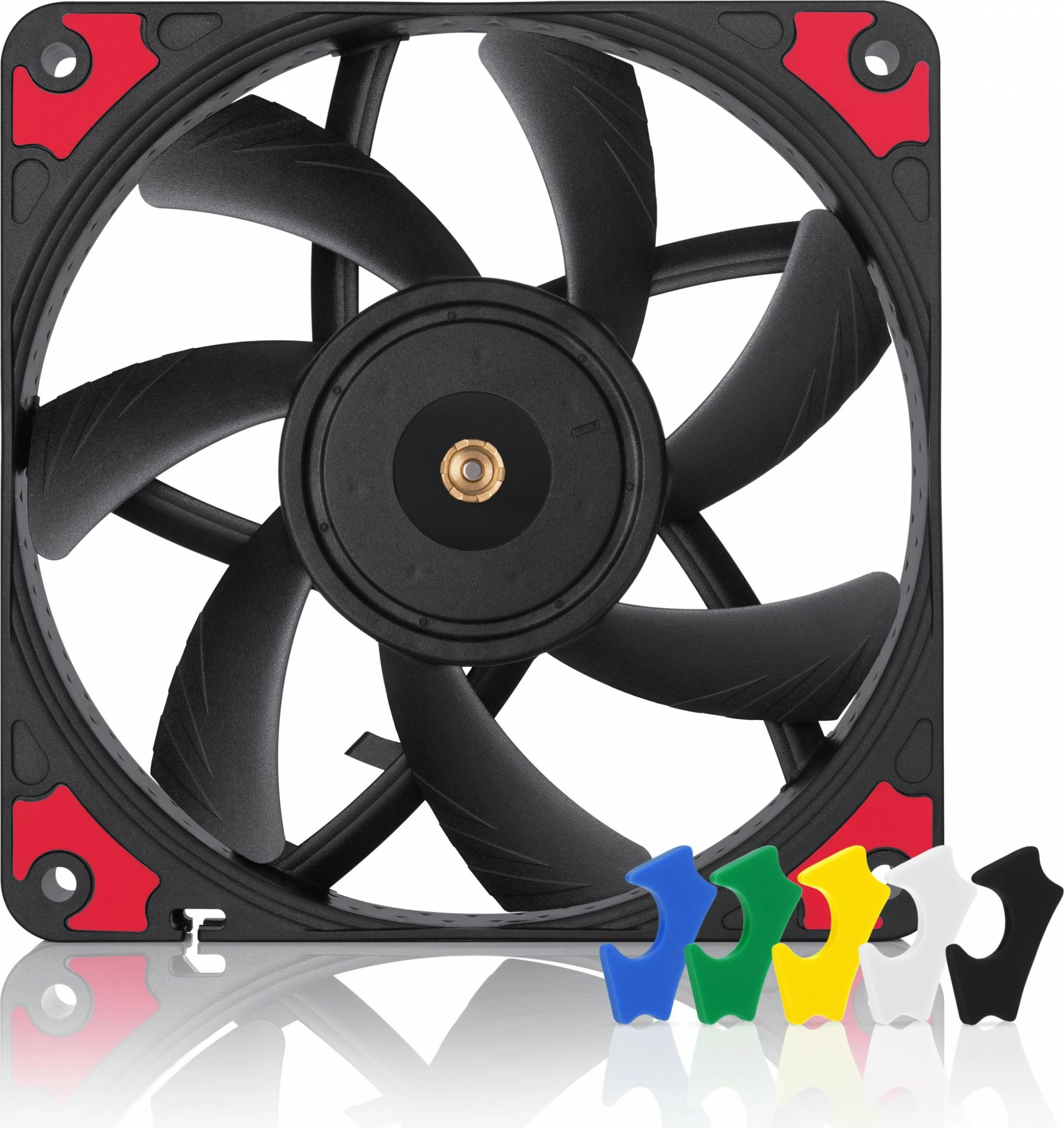 Ventilator kase Noctua NF-A12X15 PWM CH.BK.S, 12cm, i zi, PWM, slim