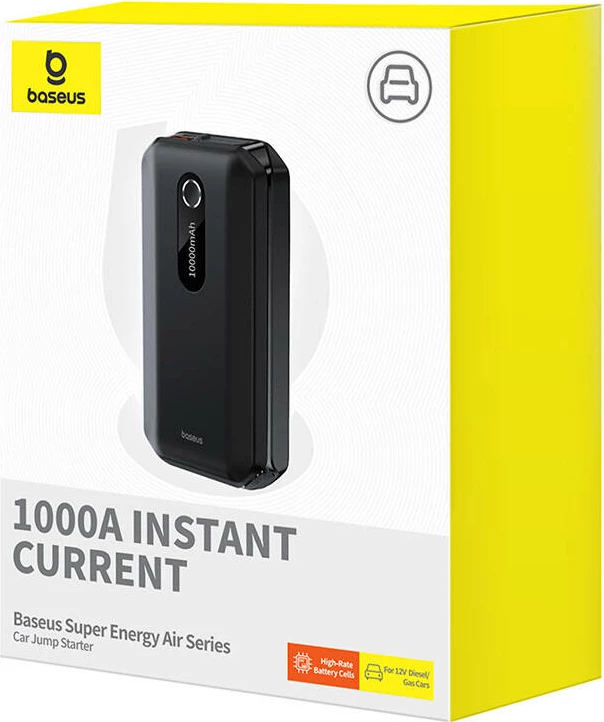 Jump Starter Baseus Super Energy 10000mAh 1000A, i zi