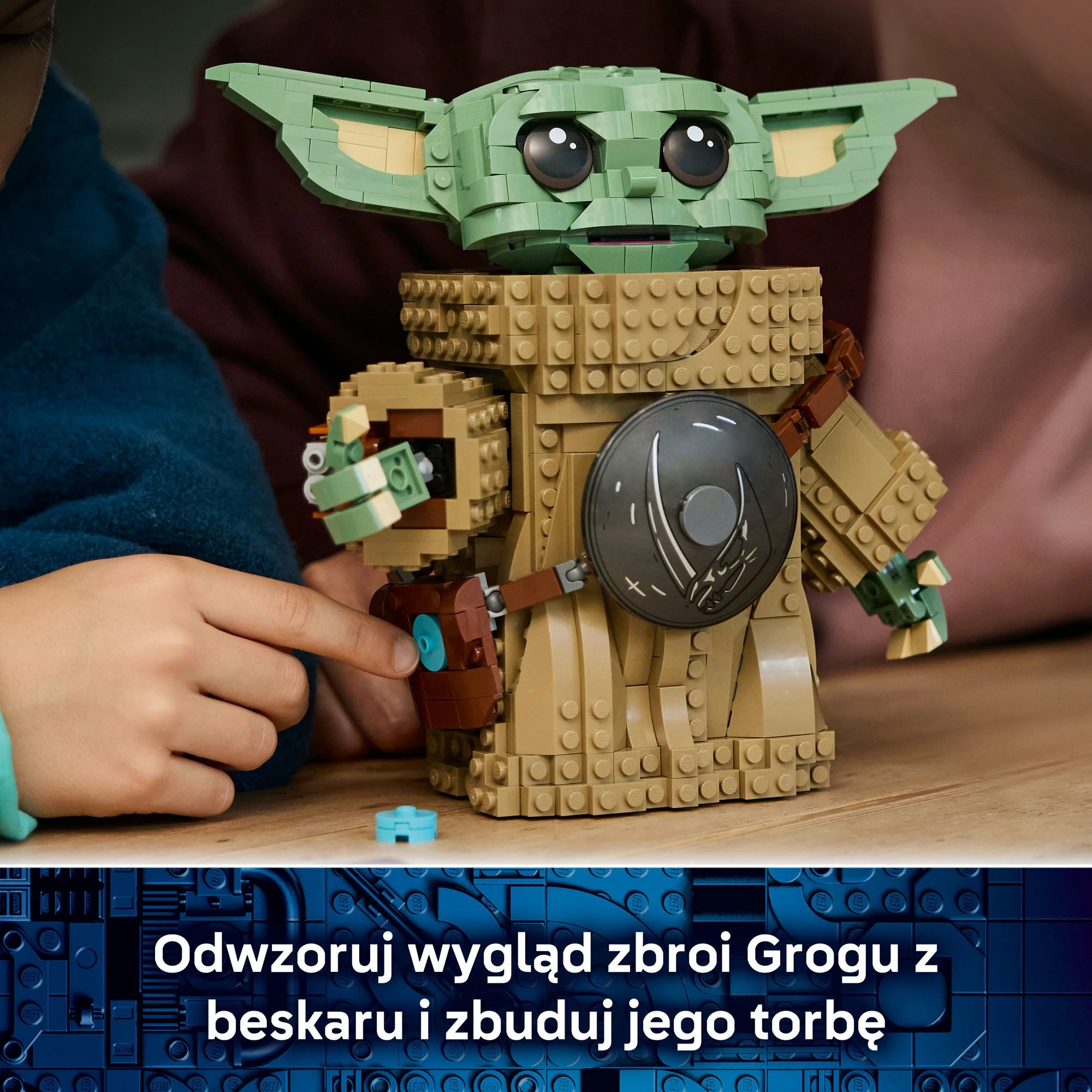 Set LEGO Star Wars Grogu (Mandalorian Apprentice) 75446, 1200 copë