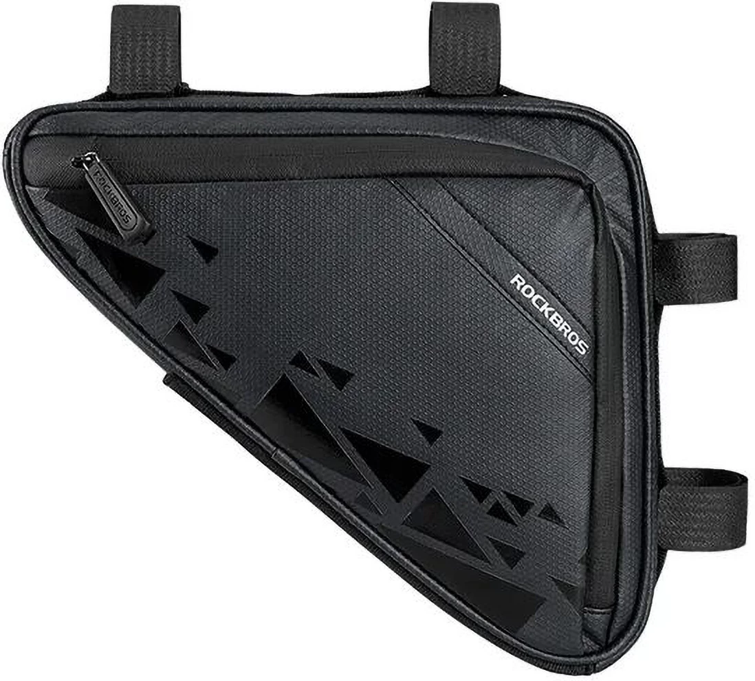 Çantë biçiklete Rockbros B39-2 për kornizë, 1.5L, e zezë