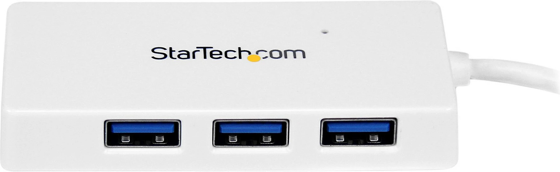 Hub USB StarTech ST4300MINU3W, 4x USB 3.2 Gen 1 Type-A, 5Gbps, i bardhë