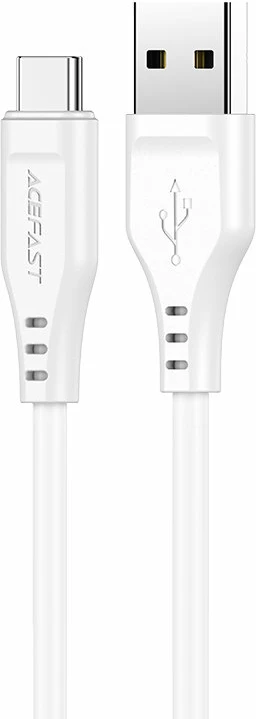 Kabllo USB Acefast C3-04, 1.2m, 3A, e bardhë