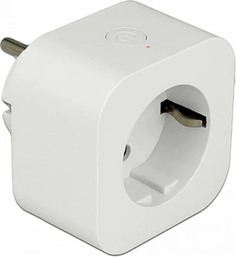 Prizë smart Wi‑Fi DeLOCK 11826, Schuko CEE 7/3, 10A 250V, e bardhë