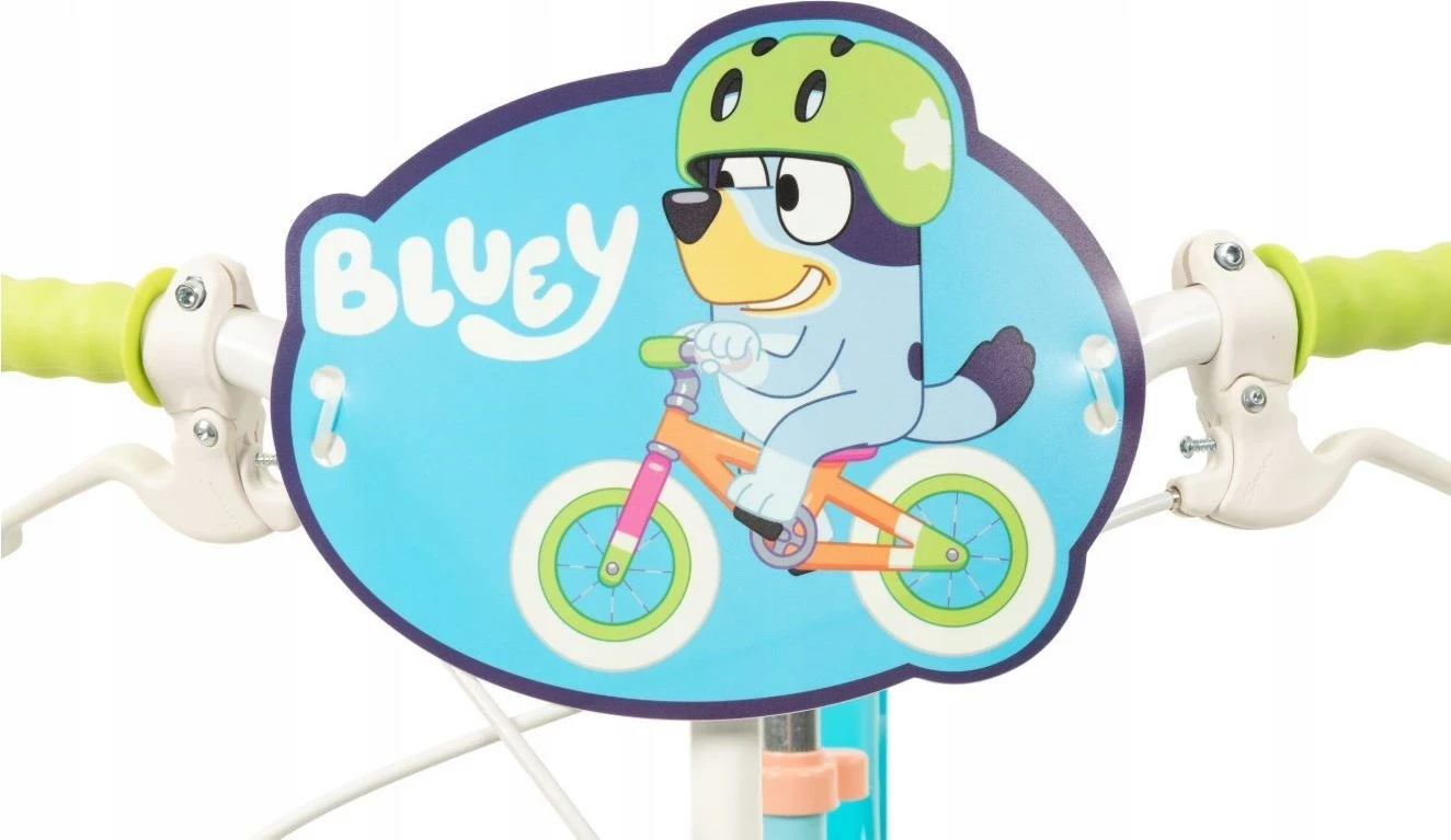 Biçikletë fëmijësh TOIMSA Bluey 12 inç, blu/lime blue