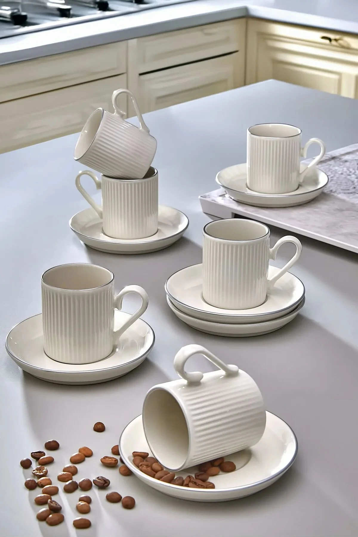 Set filxhanash kafeje (12 copë), Hermia Concept, MCH10367