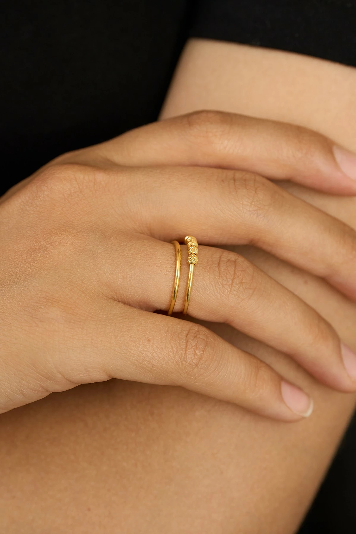 Unazë argjendi Elika Silver, ngjyrë ari, PP8259