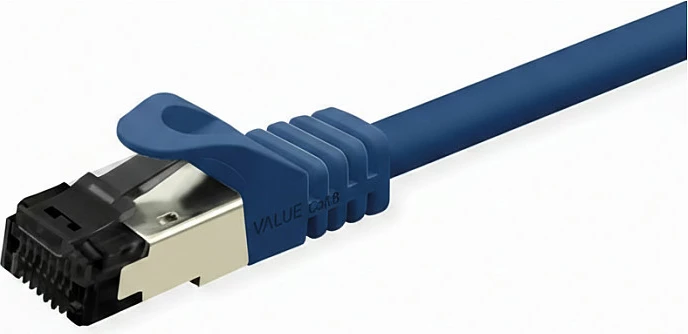 Kabllo rrjeti VALUE Cat.8 S/FTP (PiMF) Patch, 2 m, blu