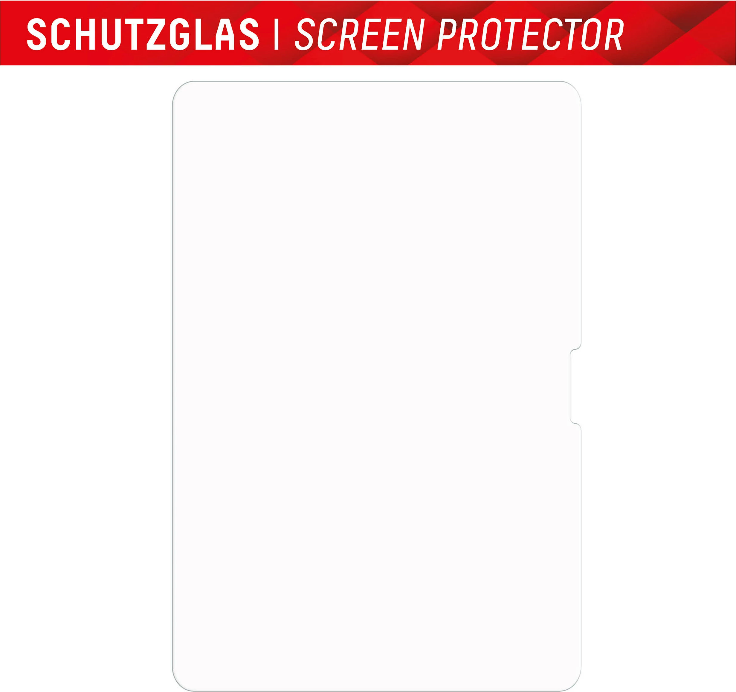 Xham mbrojtës Displex Tablet Glass për iPad Air 13" (2024/2025), 9H, me kornizë montimi, transparent