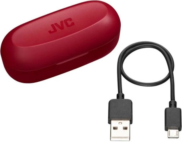 Kufje pa tela JVC HA-A8T, TWS, Bluetooth, të kuqe