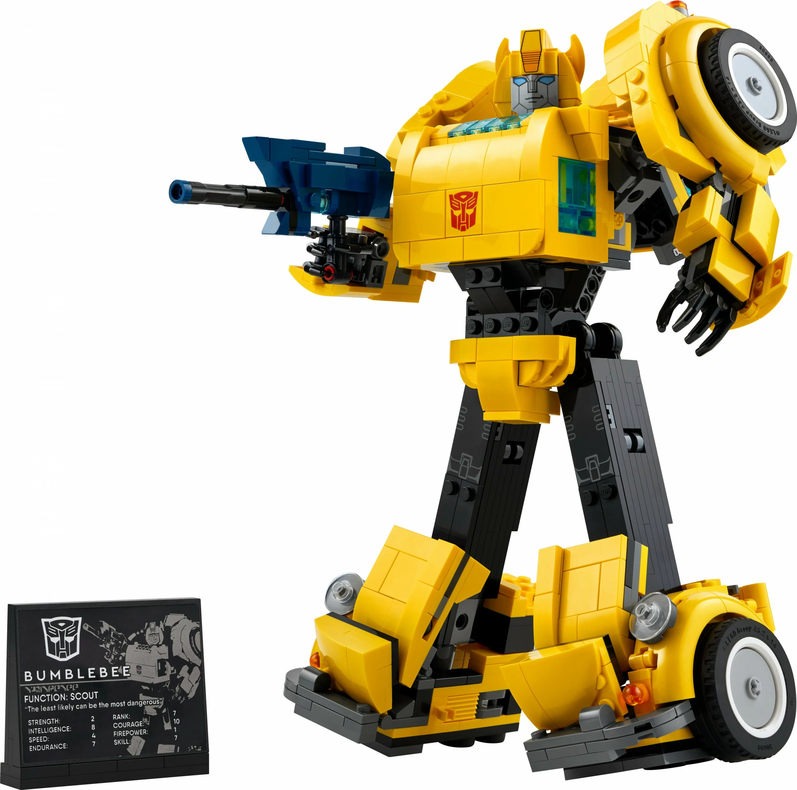 Set ndërtimi LEGO Bumblebee, 950 pjesë, shumëngjyrësh