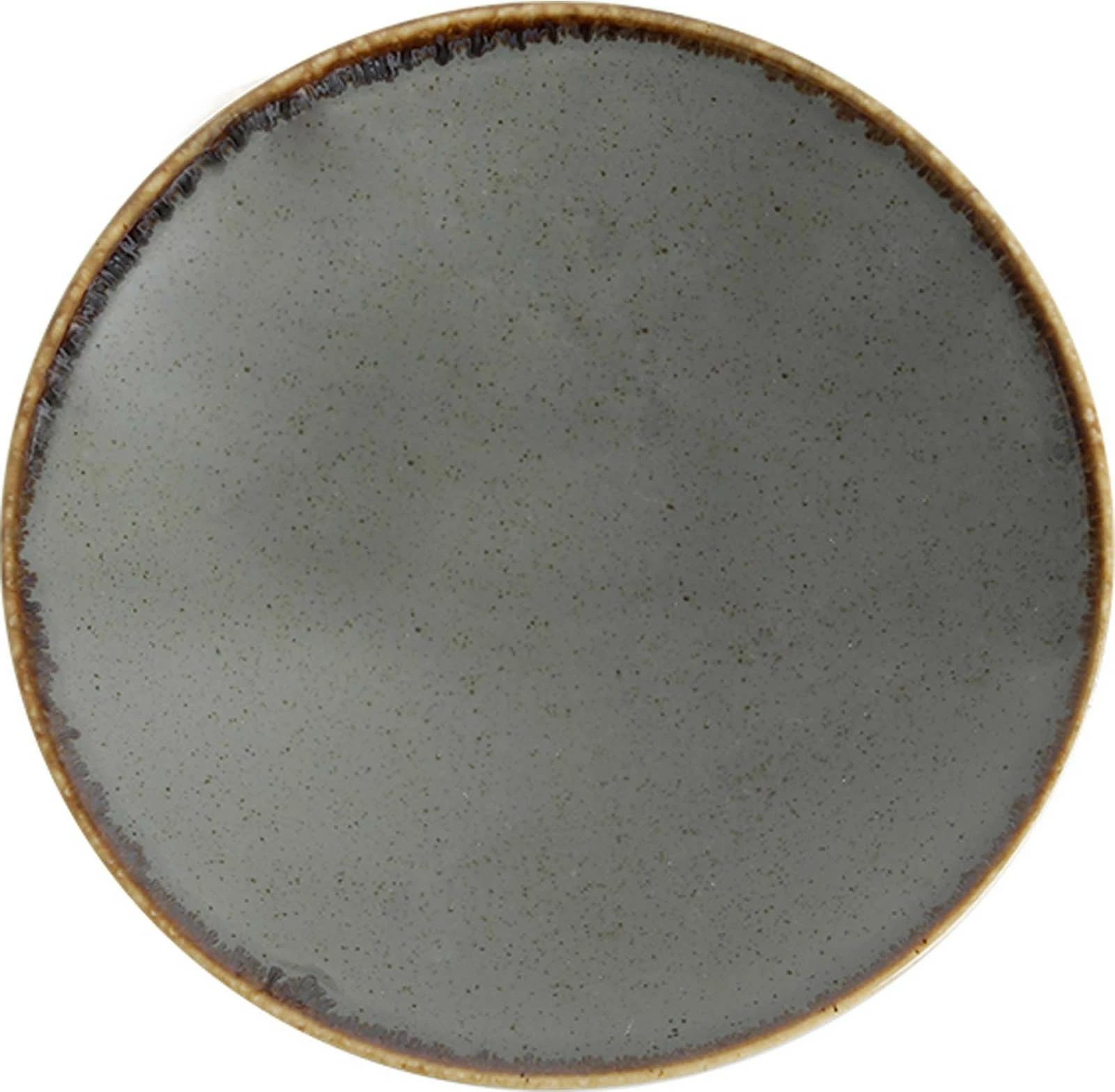 Pjatë e thellë Porland Seasons Stone 200 mm, 650 ml, porcelan, set 6 copë, gri e errët