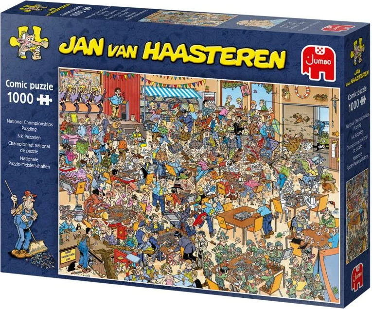 Puzzle, Jumbo Jan van Haasteren National Puzzle Championships 19090 1000 copë 12+