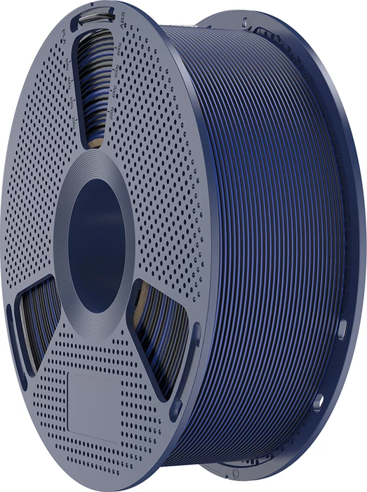 Filament për printim 3D Sunlu PLA+ Silk DC B Blu, dual color, zi dhe kaltër
