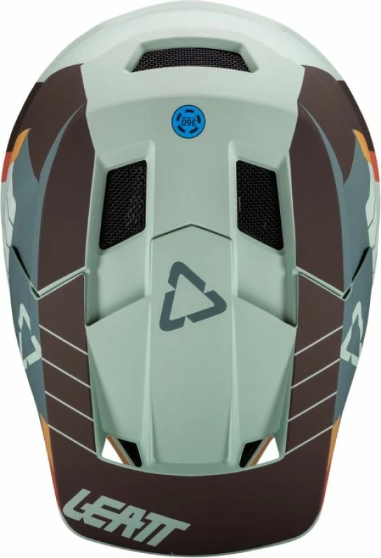 Helmetë full-face për biçikletë Gravity LEATT MTB Gravity 2.0 V25, mint, L