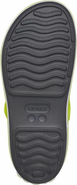 Sandale për fëmijë Crocs Crocband Cruiser 209424 1NJ, gri-gjelbër