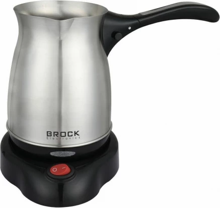 Aparat kafe turke Brock ECP 105, 500 ml, 500 W, inox/zi