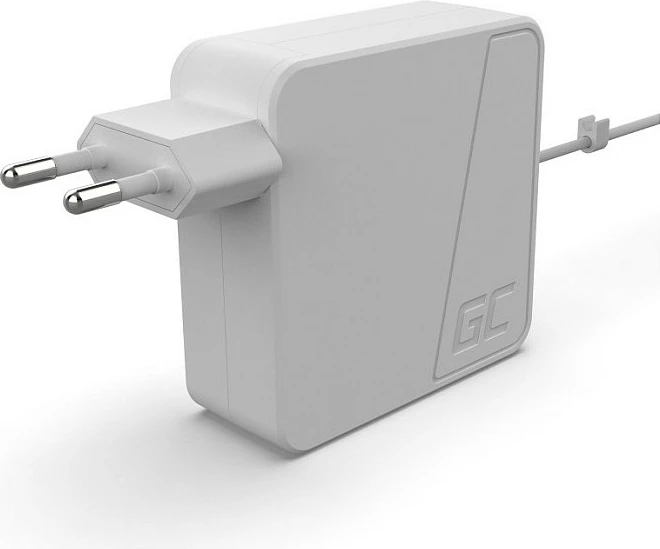 Karikues Green Cell për Apple MacBook 13 A1278, MagSafe, 60W, i bardhë