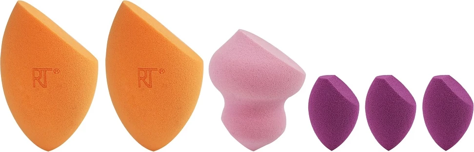 Sfungjerë për grim Real Techniques Miracle Complexion Sponges për femra, 6 copë